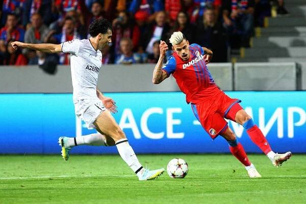 Předkolo Ligy mistrů FC Viktoria Plzeň x Karabach (23. 8. 2022)