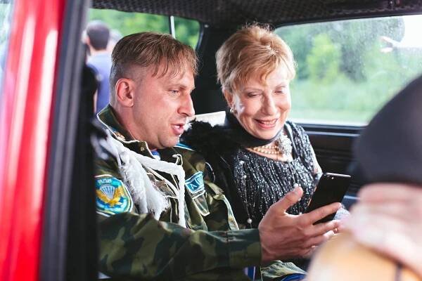 Dmitrij Nagijev, Inna Čurikova - Samyj lučšij děň - Z natáčení