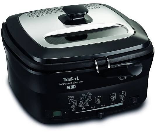 Multifunkční vařič Tefal Versalio DE LUXE FR491870 Černá | Standardní fritézy | Tefal