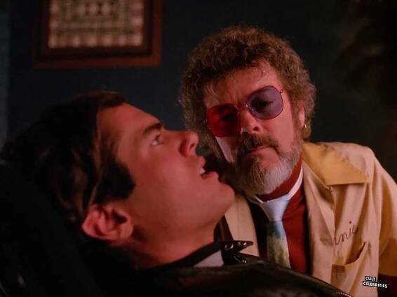 Dana Ashbrook and Russ Tamblyn in Twin Peaks (1990)