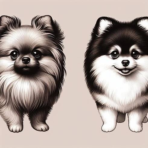 Kříženec Japan Chin a Pomeranian: Co Očekávat? 1