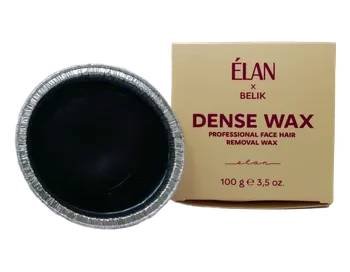 Přípravek na depilaci a epilaci ÉLAN Dense Wax – vosk na depilaci obličeje v kelímku 100 g Hmotnost: