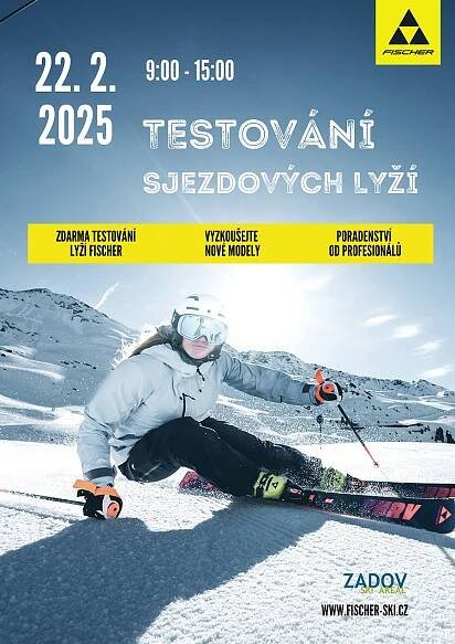 FISCHER SKI TEST DAY. | Lyžařský areál ZADOV - Šumava
