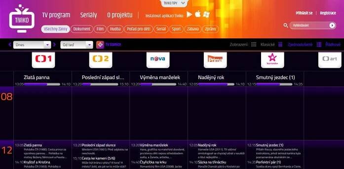 Tiviko: parádní televizní program pro každého