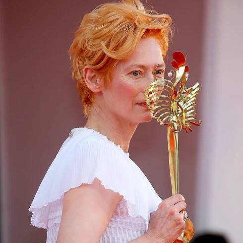 Tilda Swinton’s Venice Film Festival Masks Are Museum Worthy Works of Art