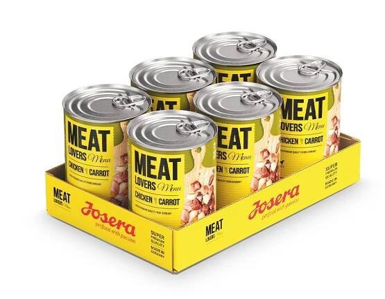 Josera Meat Lovers Menu kuře s mrkví