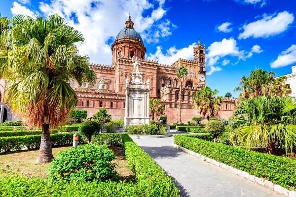 The Norman cathedral in Palermo, one of the best cities in Italy