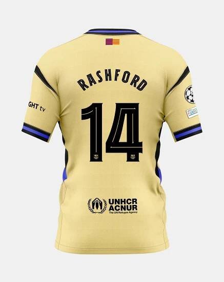 RASHFORD | UCL Men's away jersey 25/26 FC Barcelona x Kobe Bryant