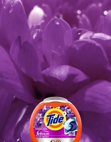 Tide PODS® Plus Febreze™ 4in1 Spring and Renewal Laundry Detergent - 73 counts, color orange