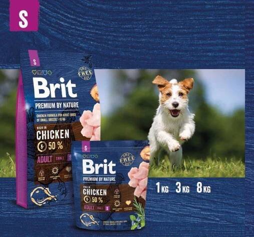 Brit Premium by Nature Adult S - 2