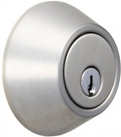 Hyper Tough Keyed Entry Single Cylinder Deadbolt, Stainless Steel - Walmart.com