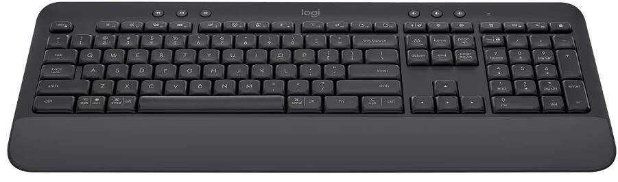 Logitech Signature K650 Wireless grafitová