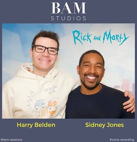Rick & Morty VO records at BAM!