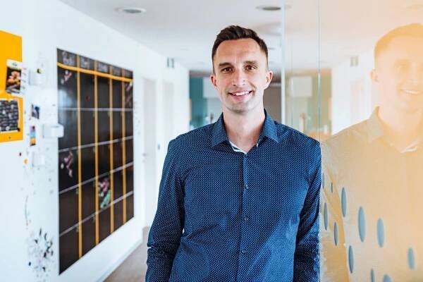 Fotka: Michal Menšík, výkonný ředitel logistického startupu DoDo
