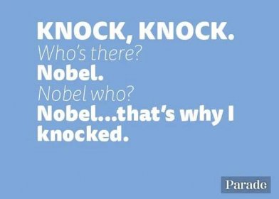 Funny knock knock joke.