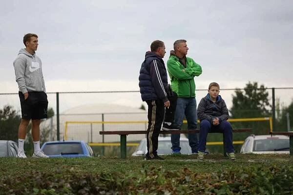Z fotbalového utkání krajského přeboru Slovan Lysá nad Labem - Polaban Nymburk (0:3)