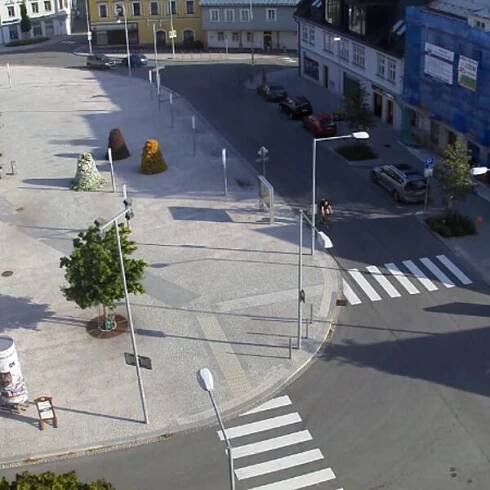 Kamera Vrchlabí náměstí Míru