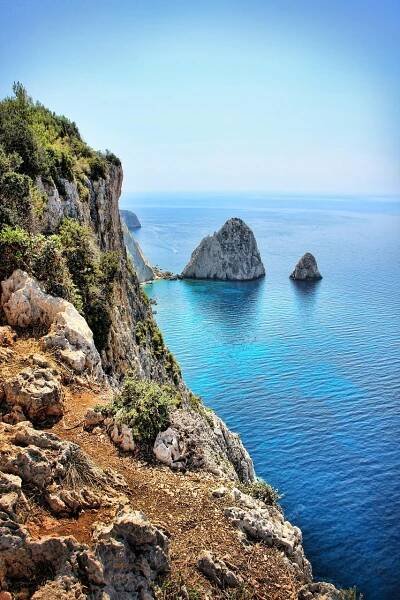 Zakynthos, Řecko, Moře, Příroda, Pobřeží