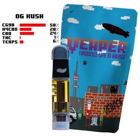 NÁPLŇ OG KUSH TH420 1ml