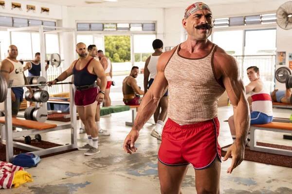 A Strong Representation of The Iron Sheik from Young Rock TV Show Wallpaper