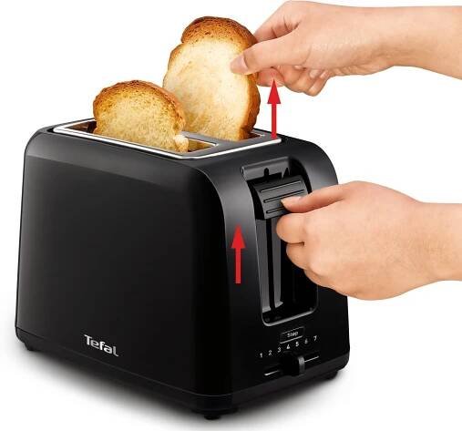 Tefal TT1A1830 2-Slot Black