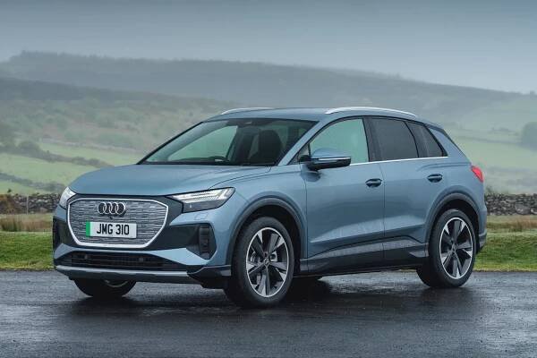 Audi Q4 e-tron Review 2024: exterior static