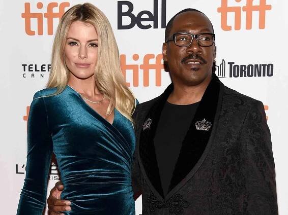 Paige Butcher and Eddie Murphy attend the "Dolemite Is My Name" premiere during the 2019 Toronto International Film Festival on September 07, 2019 in Toronto, Canada.