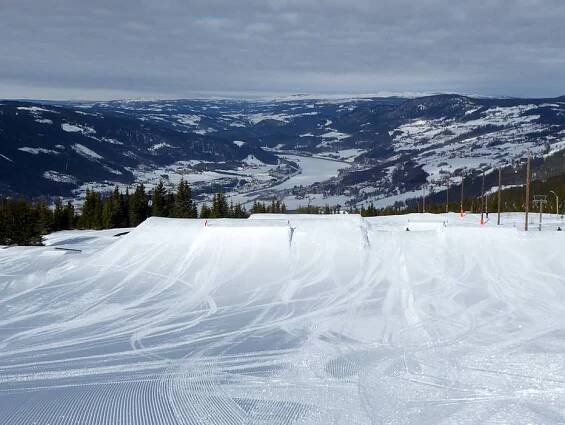 Snow park Hafjell - terrain park Hafjell