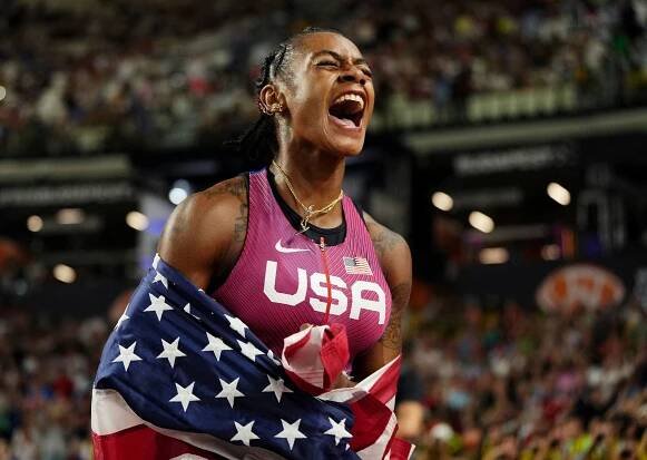 American Sha’Carri Richardson wins women’s 100 meters at world track and field championships