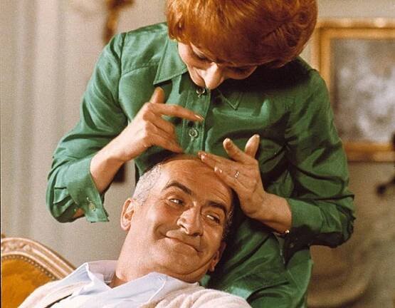 Senzační prázdniny - Z filmu - Louis de Funès, Claude Gensac