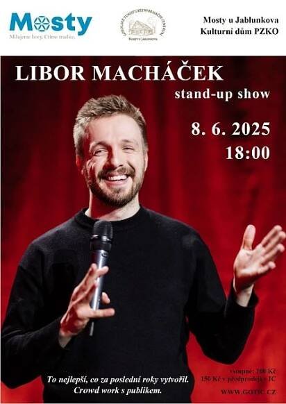 Libor Macháček v Mostech u Jablunkova.