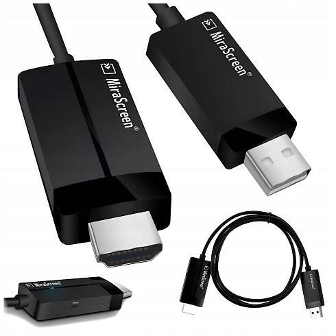 MiraScreen CS1 2,4 kabel DLNA WiFi pro TV na HDMI AirPlay