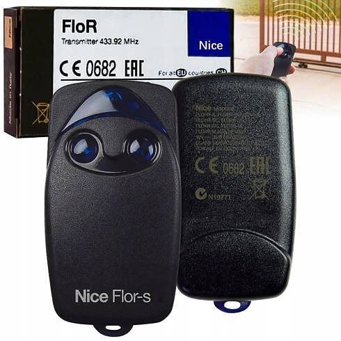 Pilot FLOR-S FLO2R-S pro pohony vjezdových vrat do brány 433,92 MHz