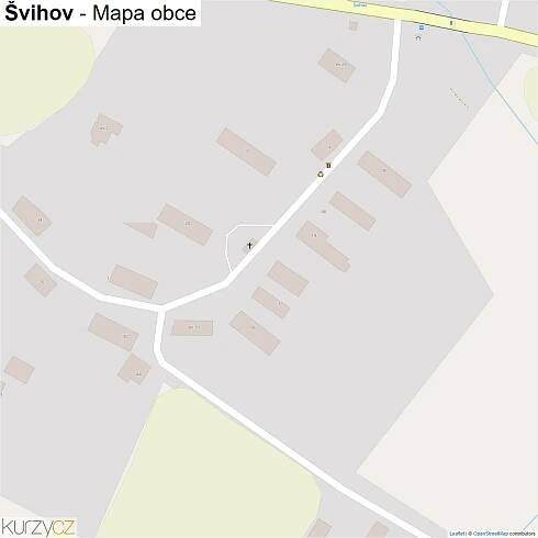 Švihov - mapy | Kurzy.cz