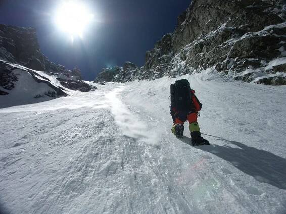 139 Nanga Parbat, Petr Mašek, lavinka, slunce | Radek Jaroš