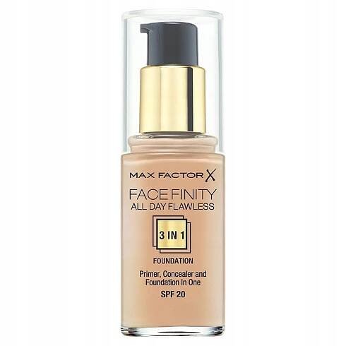 Max Factor Face Finity All Day Flawless 3in1 Foundation SPF 20 (C30 Porcelain) 30 ml