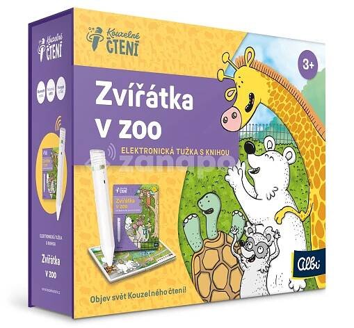 Kouzelné čtení sada - ALBI tužka 2.0 + kniha Zvířátka v ZOO - zanapo.cz