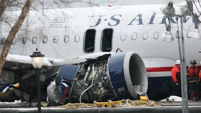 What happens when a plane makes an emergency landing?