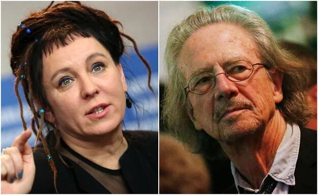 Nobelovu cenu za literaturu získali Olga Tokarczuková a Peter Handke