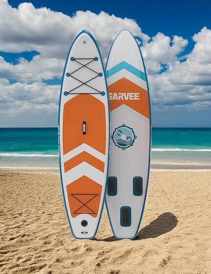 10.6ft Inflatable Stand Up Paddle Board Sup SurfBoard with Paddle Accessory