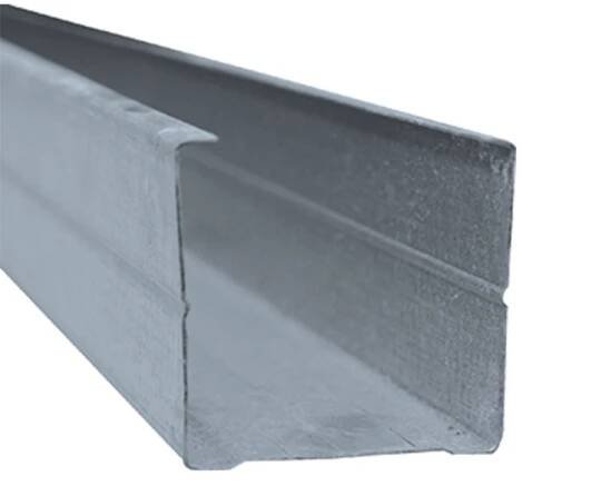 Profil CW 50  ke stavbě sádrokartonových příček 50 x 50 x 3000 mm