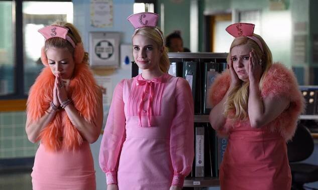 Scream Queens - Lovin the D - Z filmu - Billie Lourd, Emma Roberts, Abigail Breslin