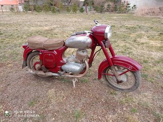 Jawa 250/353. R.v. 1957. Původní originál stav. - Auto-moto