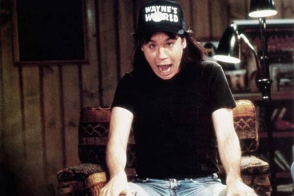 WAYNE'S WORLD, Mike Myers, 1992, ©Paramount/courtesy Everett Collection