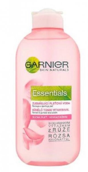 Garnier Skin Naturals Essentials pleťová voda pro suchou a citlivou pleť 200 ml