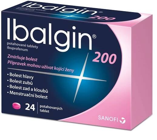 IBALGIN Příbalový leták | Medicinous ČR