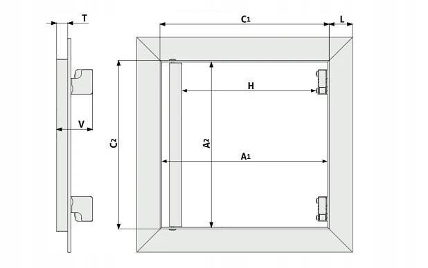 Revize S TĚSNĚNÍM 40x60 pod dlaždice na glazuru 400x600 CERAMIKO PURE za 1695.00CZK - Allegro
