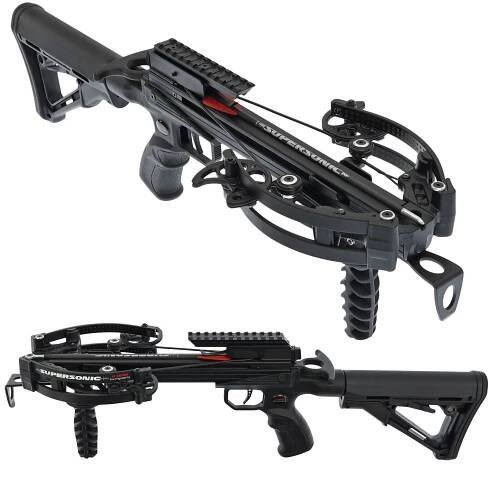 Pistolová kuše X-BOW FMA Supersonic XL - 120 lbs / 330 fps - s pažbou M4