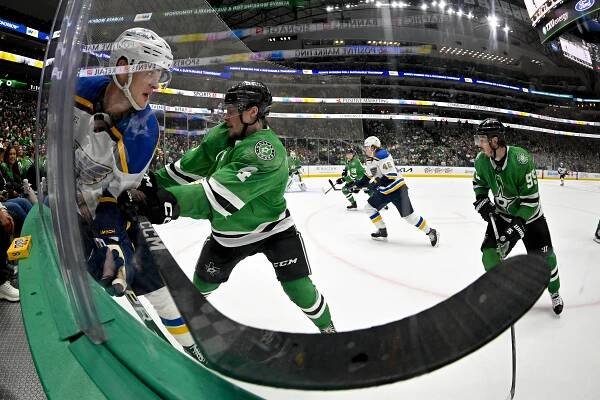 NHL: St. Louis Blues at Dallas Stars