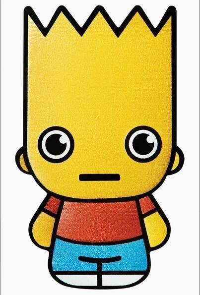 Bart Simpson 1 oz 2022 mini - Numismatika